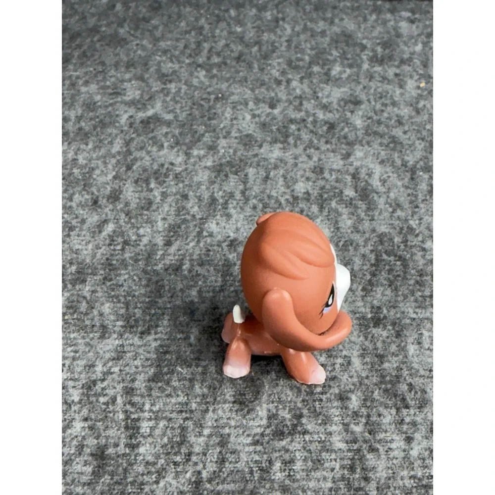 Hasbro Littlest Pet Shop‎ Brown Dog Beagle #567 Figure 2007 Blue Eyes LPS Toy